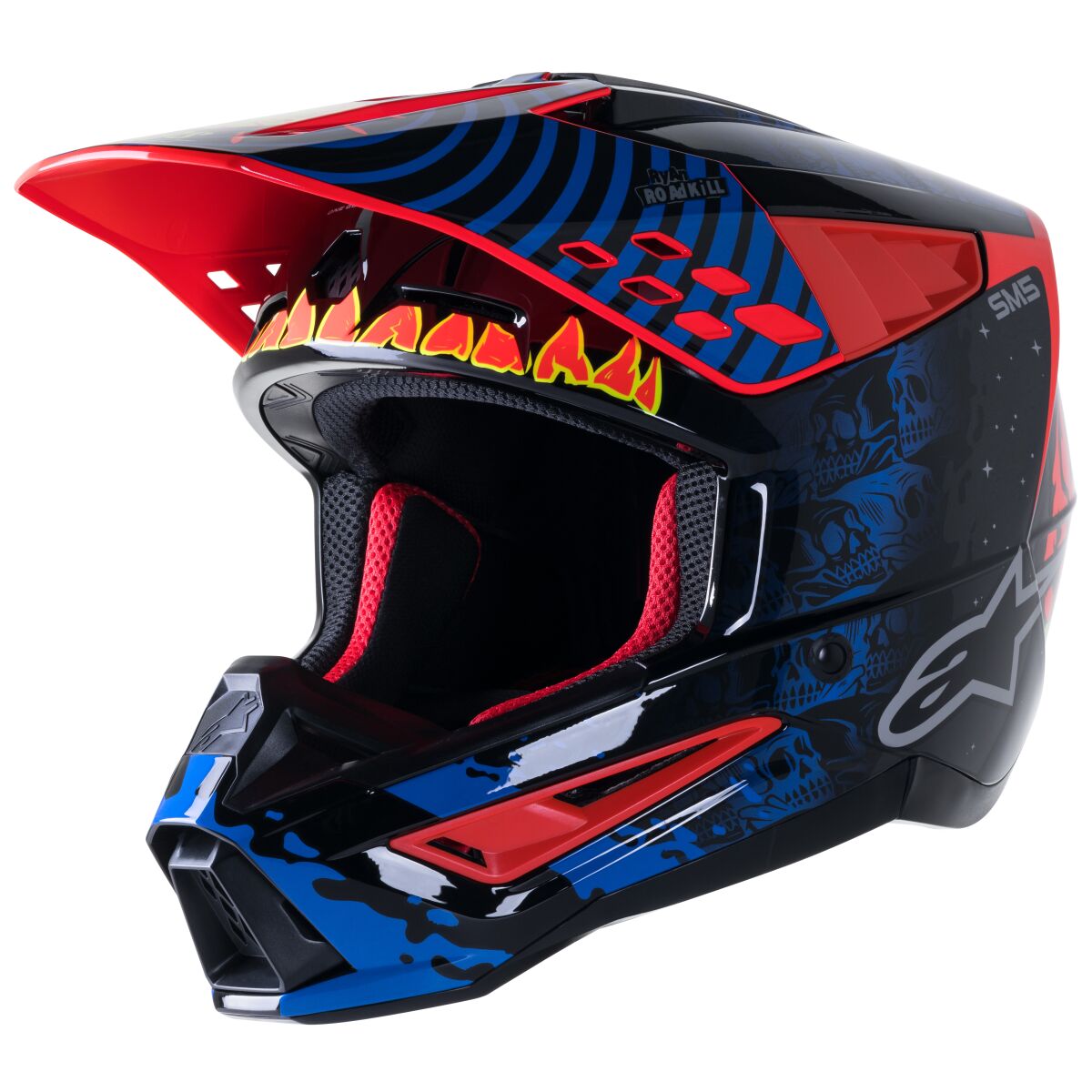 Alpinestars SM5 Solar Flare Crosshjelm
