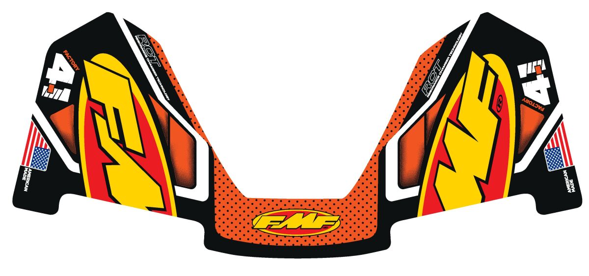 FMF Exhaust Replacement Decal